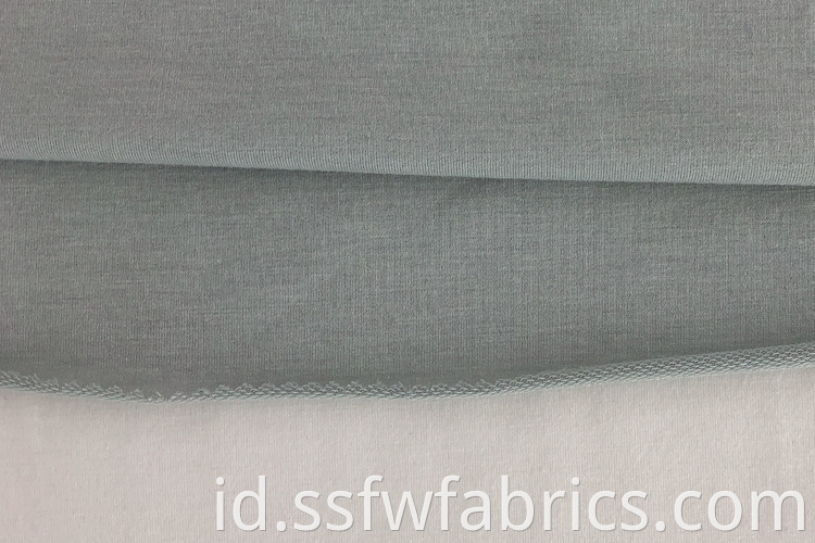 Grey French Terry Cloth Fabric